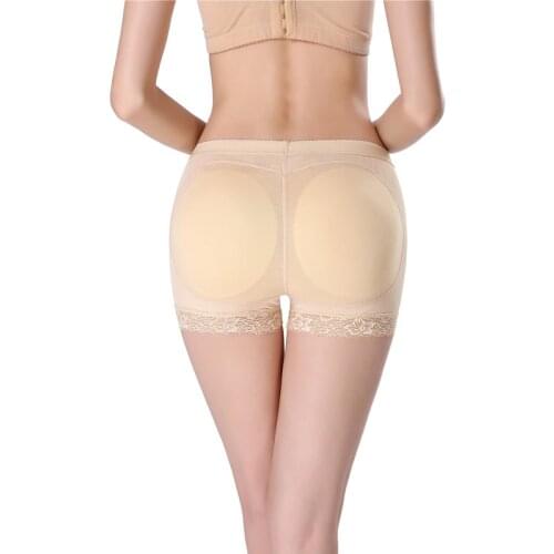 S-3XL Women Body Shaper Panties Short Briefs With Pad Seamless Girdle Tummy Control Butt Lifter Buttocks Waist Trainer Underwear