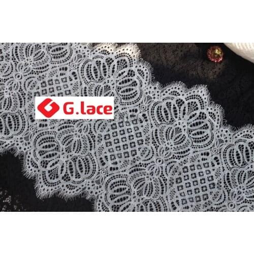 GLace 9m/lot 35cm wide eyelash lace fabric DIY sexy lingerie swimwear lace accessories garment fabric laceTX342