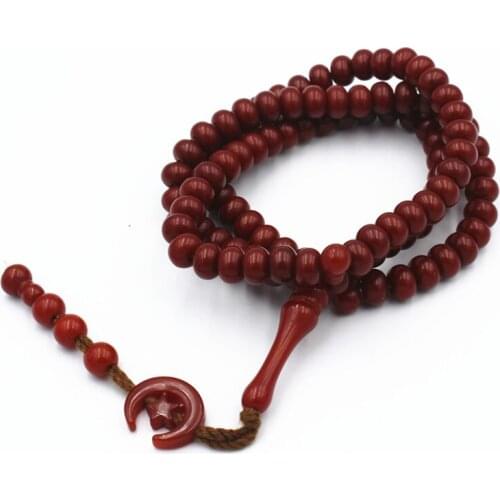 2021 1PC New Ramadan Bracelets Islamic Muslim tasbih Allah Accessories 99 Beads Bracelet Gift For Women Men Hand Jewelry Decor