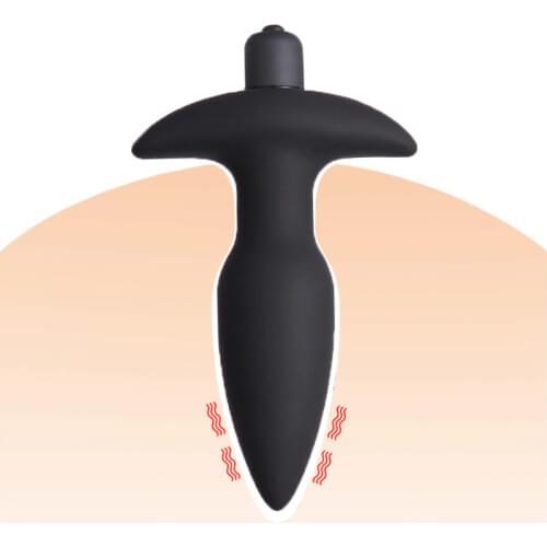 Vibrating Anal Butt Plug Dildo Vibrator Silicone Sex Toys Plugs Adult Erotic Intimate Goods Anus Masturbation For Woman Men Shop