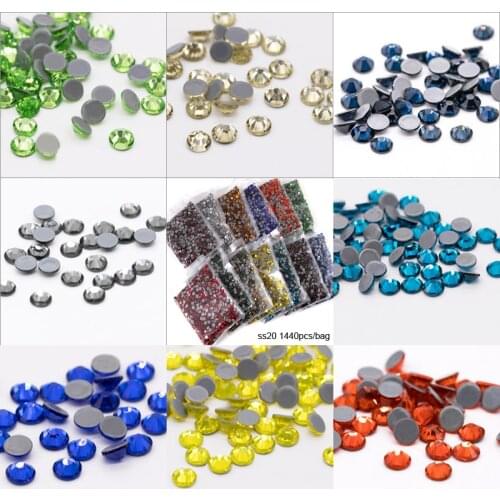 High Quality Hotfix Rhinestones Iron On Rhinestones AAA SS10 SS12 SS16 SS20 SS30 Crystal AB Glue back Glass Stone For Clothes