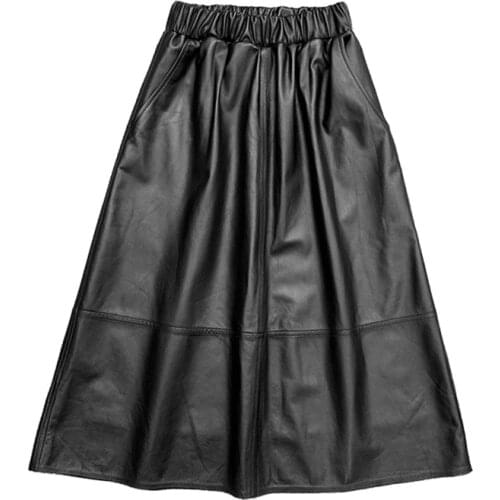 Jancoco Max Women's Leather Skirts