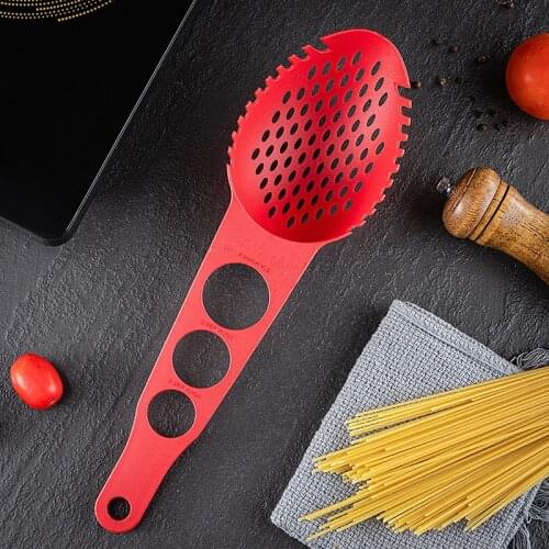 Justdolife Kitchen Accessories Spaghetti Spoon Noodle Spoon Pasta Tools Pasta ScoopColander Kitchen Gadget