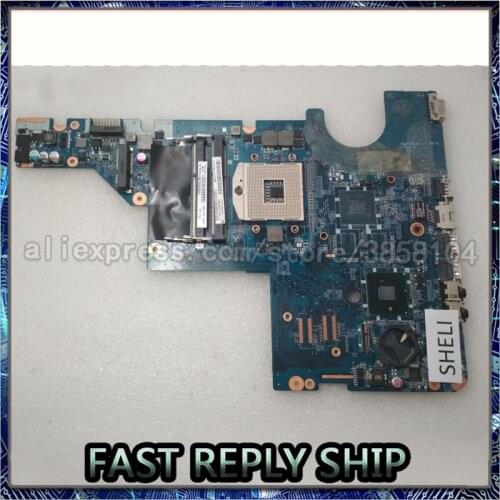 SHELI For HP CQ42 G42 CQ62 G62 Motherboard DA0AX1MB6H1 595184-001