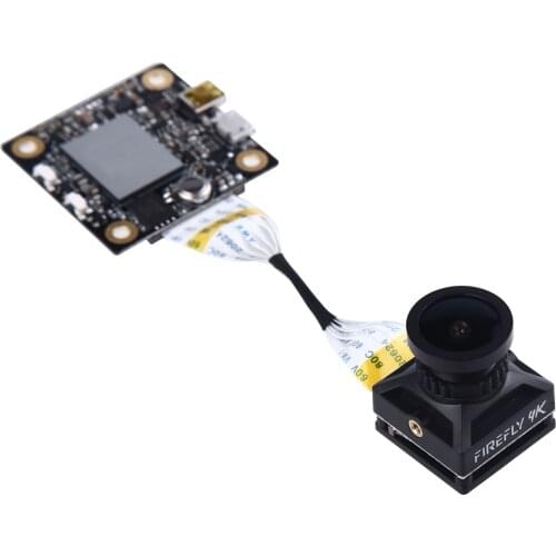 Hawkeye Firefly Split 4K 160 Degree HD DVR Mini FPV Camera WDR Single Board Built-in Mic Low Latency TV for RC Drone Airplane