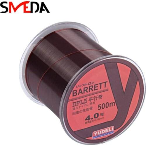 500M Nylon Fishing Line 40LB Japanese Durable Monofilament Rock Sea Fishing Line Thread Bulk Spool All Size 0.6 To 8.0