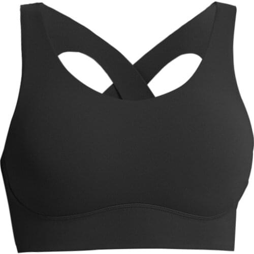 High-intensity Sports Bra Beautiful Back Yoga Bra New Crossed Fitness Bra Gathering Brassiere Sport Sexy Sujetador Deportivo