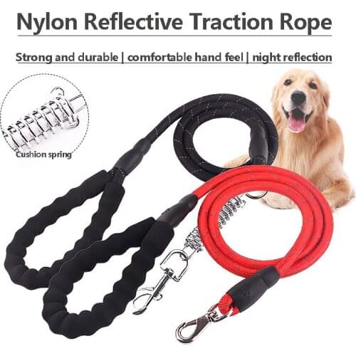 Dog Leash Running Walk Trainning for Large Small Cat Pets Leashes Reflective Durable Dog Leash Nylon Rope Pet Supplies Dropship