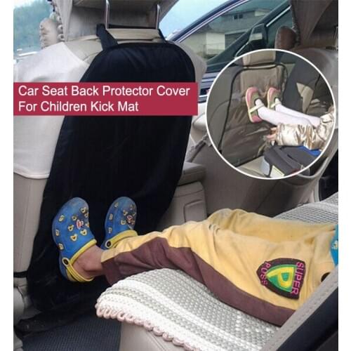 `Car Care Seat Back Protector Cover For Children Kick Mat Mud Clean Car Back Seat Protector car-styling covers for car seats