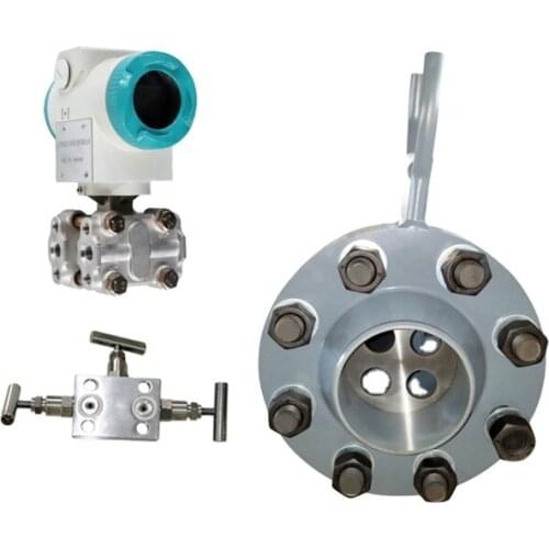 High Accuracy Integral Orifice Plate Air Flowmeter For Natural Gas Steam Liquid