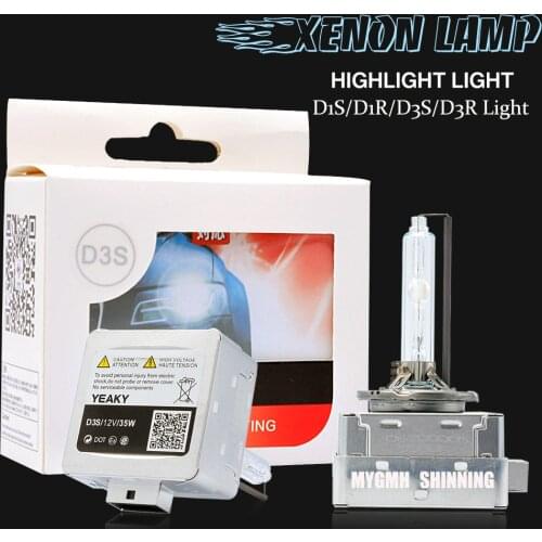 2 pcs Original Yeaky Xenon Bulb Lamp 12V 35W D1S D3S HID Xenon Light 4500K 5500K 6500K Auto Lamp Car HID Headlight Bulbs