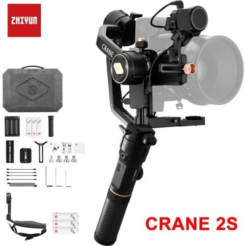 Zhiyun Crane 2S 3-Axis Handheld Gimbal Stabilizer for Camera DSLR Camcorder 6.5kg Payload Extendable Roll Axis Gimbal vs Weebill