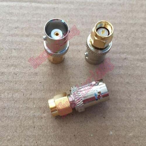 5PCS/Lot BNC-K Female To SMA-J Male Plug RF Coaxial Adapter Connector