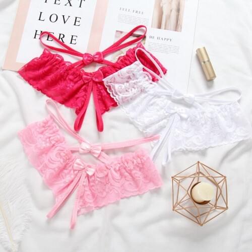 6pcs/lot women Ruffles lace underwear sexy Panties princess bow breifs girls lovely intimates panty fashion bragas XS-XL 2107P6