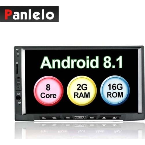 Panlelo S15 Android 8.1 Car Radio Stereo Octa Core 2G 16G GPS Navigation AM/FM/RDS Auto Radio 7 inch IPS Capacitive Touch Screen