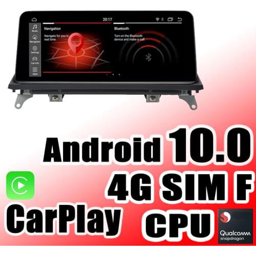 Car Navi GPS Navigation Android 10 For BMW E70 X5 E71 X6 X5M X6M CIC CCC NBT Evo Audio iDrive Carplay Multimedia Stereo System