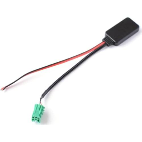 Car Stereo Bluetooth Module Audio Input Mini ISO 6 Pin for Renault Stereo Update List