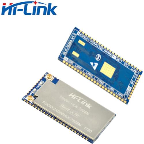 Free Ship Hi-Link Wifi Router module MT7628N Chipset HLK-7628N Openwrt with 2 Antennas 2.4G