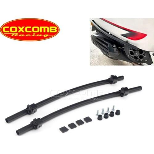 For VESPA SPRINT PRIMAVERA 150 2013-2020 Motorcycle Stainless Steel Black Rear Side Crash Bar Bumper Frame Cover Bar Protector