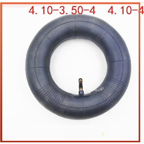 4.10/3.50-4 4.10-4 Butyl Rubber Inner Tube for Electric/Gas Scooter, Mini Motorcycle, Trolley, Lawn Mower Thickened Tube Parts