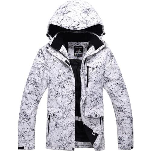 Ski jacket male + female models winter warm clothing outdoor sportswear camping ski clothing breathable waterproof free shipping
