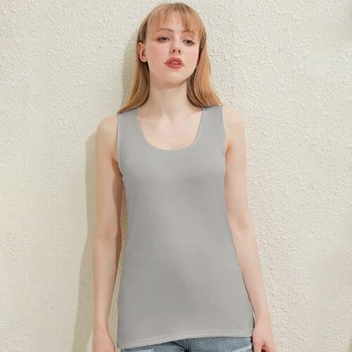 Summer Women Tank Top Soft Fitness Sexy Sleeveless Sport T Shirt Elegant Ladies Bottoming Tees Streetwear Solid Color Tanks