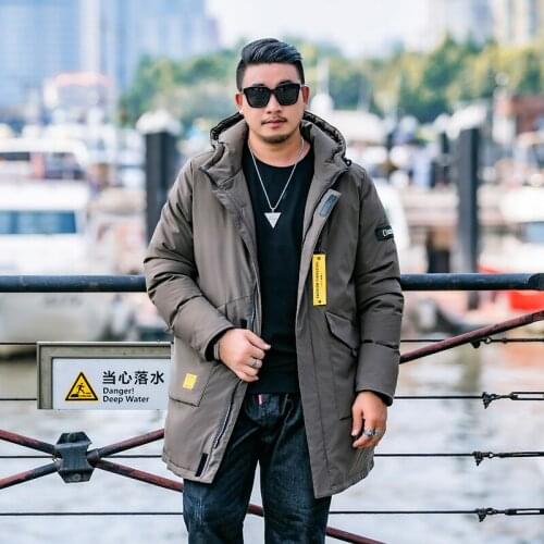 New plus size 10XL 9XL 8XL Casual Men Winter Coat Warm Jacket Medium Long Thickening Windproof Coat For Male Parkers coat