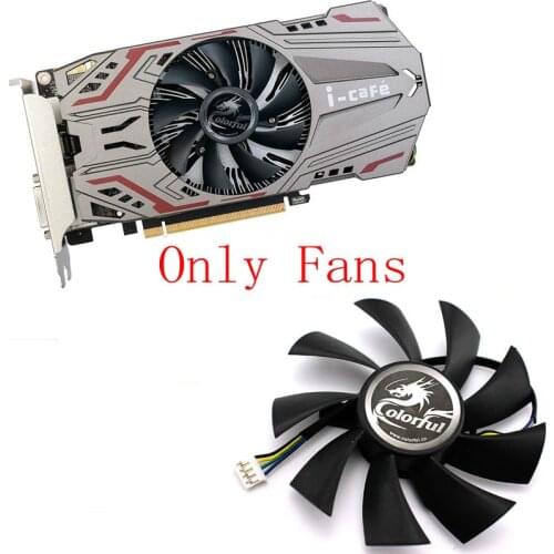 Original for Colorful GTX 950 GTX1050Ti GT1030 Video Graphics card cooling fan Only fans Not card