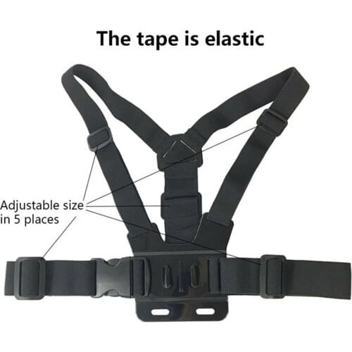 Portable car phone holder suitable for GOPRO chest strap and chest fixed shoulder strap car phone holder phone car mount