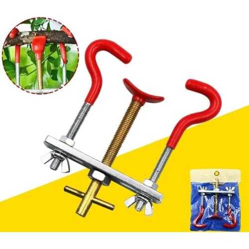 Alloy Steel Pruner Garden Care Gardening Bonsai Tool Branch Twig Trunk Bender Adjuster Curved Device DEC03