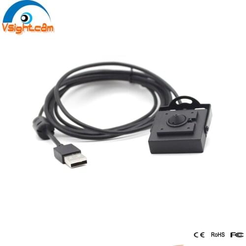 USB 2.0 1080P 720P high quality digital micro mini usb camera 3.7mm Pin hole Lens 2.0MP 1.0MP For ATM Machine Surveillance