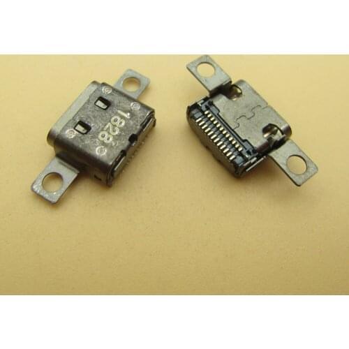 10pcs Type C Jack USB C Charging Port Charge Socekt For Lenovo 720S-13IKB 720S-13ARR Type-C Connector