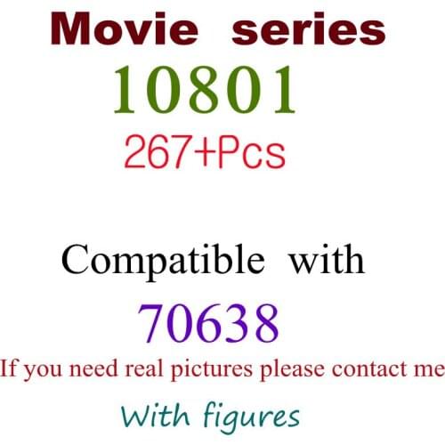 267Pcs 10801 Building Block Toy Hero Series 70638 Assembled Building Block Childrens Toy Gifts