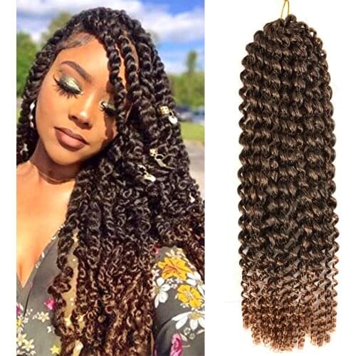 Aidaiya Passion Twist Hair Crochet Braid Extensions Synthetic Crotchet Braids Spring Braiding Hair For Fluffy 22strands