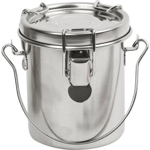 Paint Brush Washer Stainless Steel Airtight Brush Washer Leak Proof Painting Pen Cleaner Bucket Office School Supplies