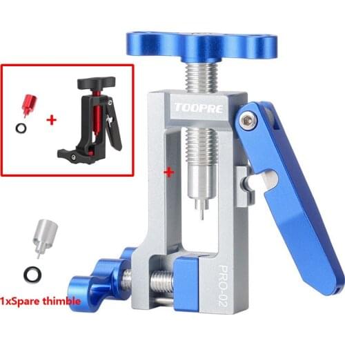 Bicycle oil needle installation tool T head insertion Tubing truncation Cycling Multifunction tools