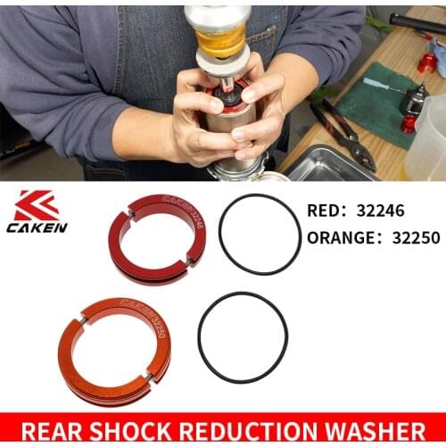 Motorcycle Rear Shock Absorber Lowering Washer Aluminum Alloy Washer for CRF/YZ/WRF/KXF/KLX/EXC/TE/TC/RMZ125/250/300/400/450/500