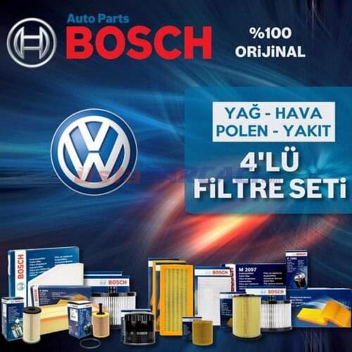 For Vw Golf 4 1.6 Bosch Filter Care Set 1998-2006
