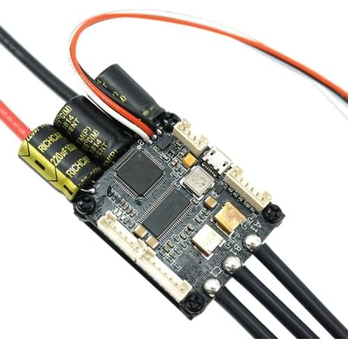 V4.20 Mini Fsesc4.20 50A Esc With Aluminum Anodized Heat Sink For Electric Skateboard Rc Car Drone E-Bike E-Scooter Robot