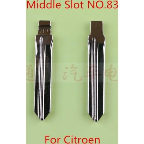 Top Quality Middle Slot NO. 83 Key Blade For Citroen Flip Key Blade, Car Blank Key Blade