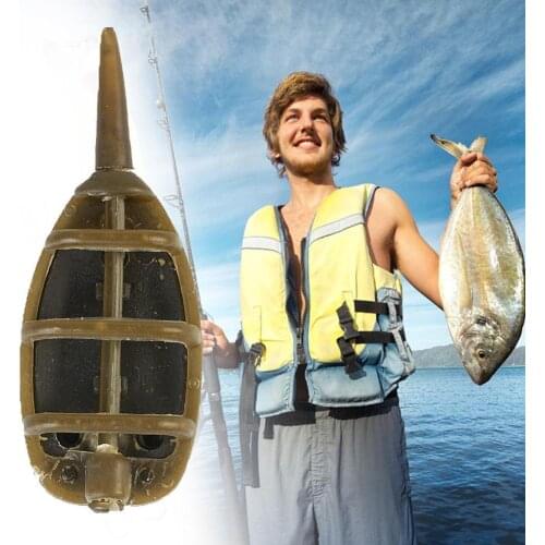 1Pcs New Star European Fishing Series with Bait Plumb Bob Fishing Device Nesting Hook Tool with Spoon Explosion Bait Bait B O3A1