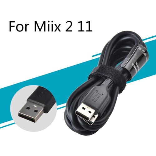 1PCS USB Cable Power Supply Charging Charger Cord Cable for Lenovo Miix 2 11 11.6 Laptop Tablet
