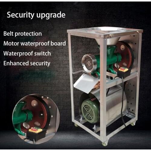 32 Electric Meat grinders Splitting Minced chicken shelf bone fracture slice machine fresh Fish pork chopper Food processor