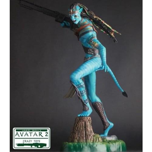 Bebes doll with Crazy Toys 1:6 Avatar 2 Neytiri & Jake Sully Statue PVC Figure Model Toys 50cm