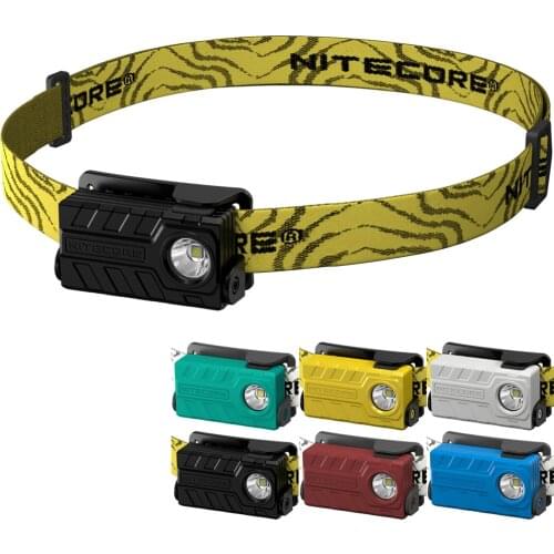 NITECORE NU20 Lightweight Rechargeable Headlight XP-G2 S3 max 360 lumen beam throw 80 meter outdoor Headlamp built-in battery