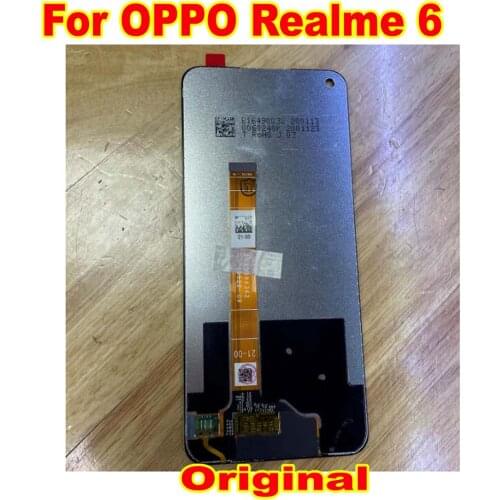 Original Best Glass Sensor For OPPO Realme 6 realme6 RMX2001 LCD Display Touch Screen Digitizer Assembly 6.5" Mobile Pantalla