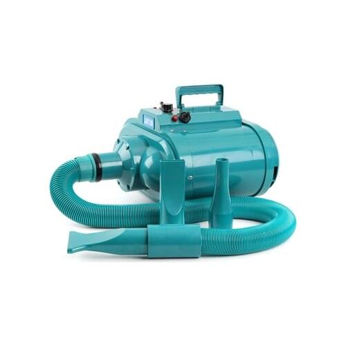 H1 Blue Dolphin High Power Large Double Motor Dog Hair Dryer Blowing Machine Pet Water Golden Retriever dryer