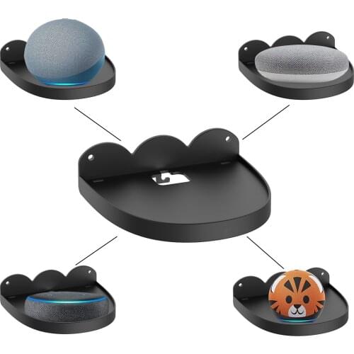 Table Stand Desktop Mount For Google Home Mini Smart Speaker Wall Bracket Holder For Echo Dot 4 Save Spacing Mount Bracket