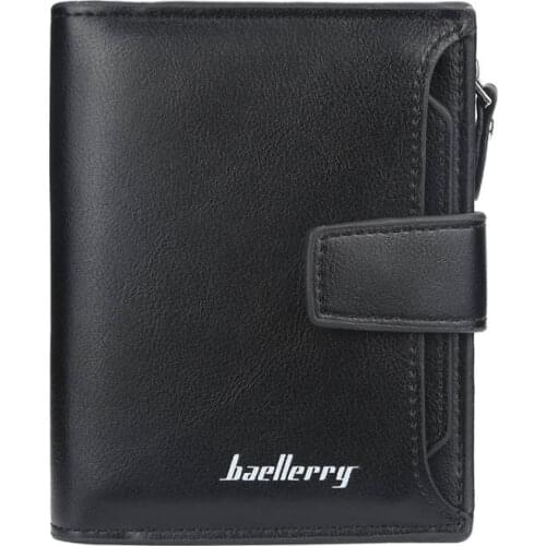 New Men Wallets Small Money Purses Wallets New Design Top Men Thin Wallet With Coin Bag Zipper Hasp Wallet Card Bag Multicolor