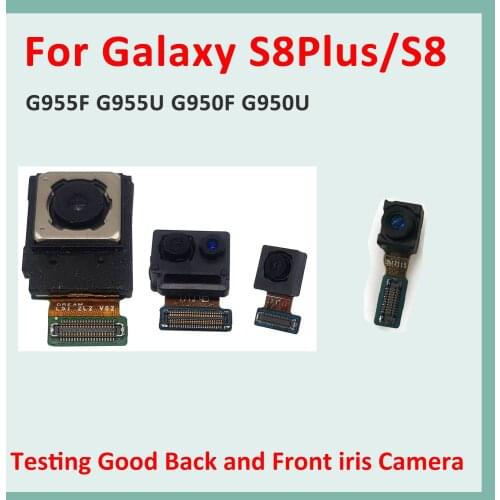 Original Front Facing IIris Scanning Camera Flex Cable For Samsung Galaxy S8 G950 G950F S8 Plus G955F G955U Back Camera